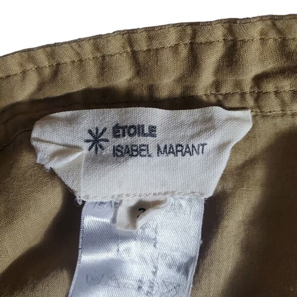 Isabel Marant Etoile Light Cotton Semi-Sheer Top - Size 2 - Picture 2 of 11